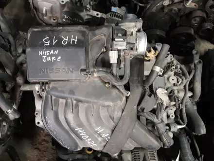 Nissan juke Двигатель на 1.5л (HR15) 8-форсунок голый из Японии за 380 000 тг. в Алматы