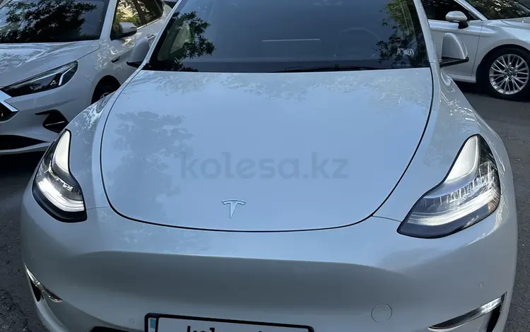 Tesla Model Y 2021 года за 12 000 000 тг. в Алматы