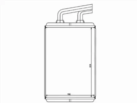 Радиатор печки за 12 400 тг. в Павлодар