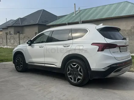 Hyundai Santa Fe 2021 года за 14 500 000 тг. в Шымкент – фото 4