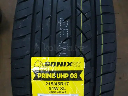 Новые летние шины в Астане 215/45 R17 SONIX UHP 08. за 25 000 тг. в Астана – фото 2