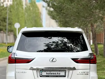 Lexus LX 570 2018 года за 48 000 000 тг. в Астана – фото 8