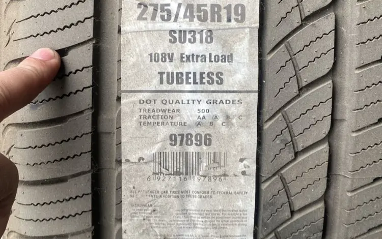 Шины GOODRIDE 275/45R19 SU318 за 28 000 тг. в Семей