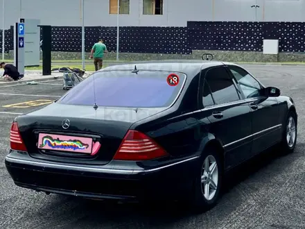Mercedes-Benz S 320 2001 года за 3 700 000 тг. в Алматы – фото 8
