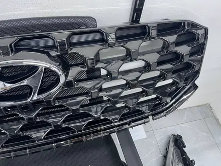Решетка радиатора Hyundai Santa Fe 2021-2024 (NEW ORIGINAL) за 10 000 тг. в Алматы – фото 9