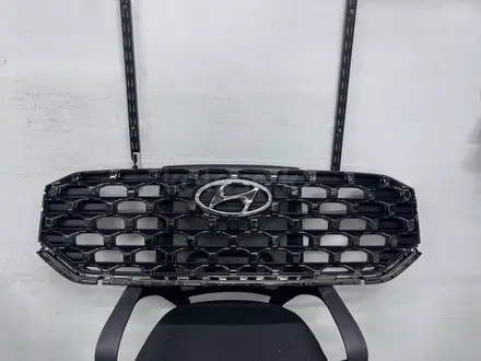 Решетка радиатора Hyundai Santa Fe 2021-2024 (NEW ORIGINAL) за 10 000 тг. в Алматы – фото 3