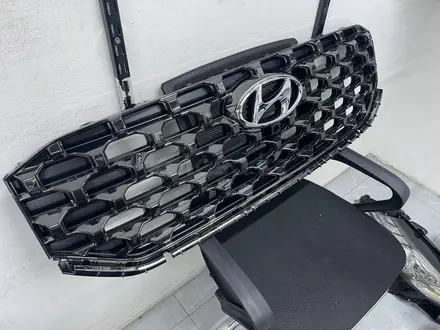 Решетка радиатора Hyundai Santa Fe 2021-2024 (NEW ORIGINAL) за 10 000 тг. в Алматы – фото 6