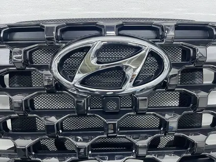 Решетка радиатора Hyundai Santa Fe 2021-2024 (NEW ORIGINAL) за 10 000 тг. в Алматы – фото 7
