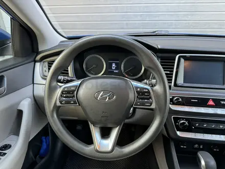 Hyundai Sonata 2017 года за 9 500 000 тг. в Шымкент – фото 10