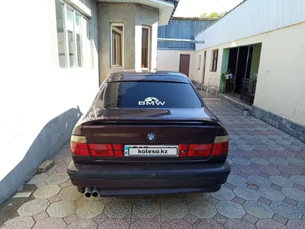 BMW 525 1992 года за 1 400 000 тг. в Тараз – фото 4