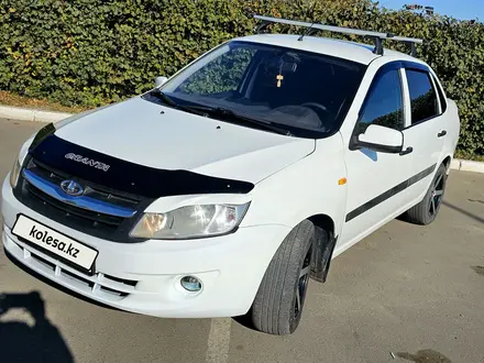 ВАЗ (Lada) Granta 2190 2014 года за 2 890 000 тг. в Костанай – фото 2