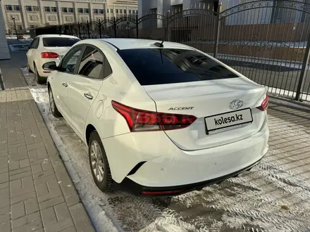 Hyundai Accent 2021 года за 8 500 000 тг. в Астана – фото 3