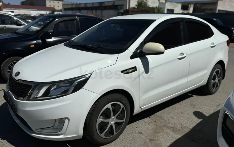 Kia Rio 2015 года за 4 300 000 тг. в Костанай