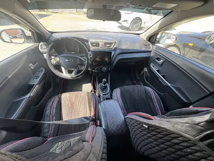 Kia Rio 2015 года за 4 300 000 тг. в Костанай – фото 9