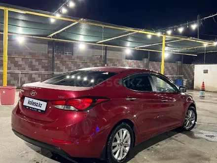 Hyundai Elantra 2015 года за 6 000 000 тг. в Иргели – фото 4