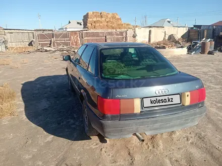 Audi 80 1990 года за 380 000 тг. в Жосалы – фото 4