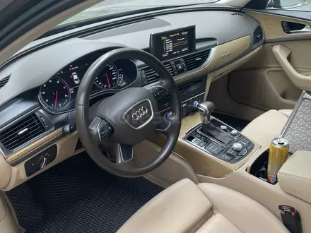 Audi A6 2015 года за 14 500 000 тг. в Астана – фото 4