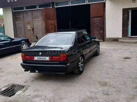 BMW 525 1990 года за 1 600 000 тг. в Саудакент – фото 5