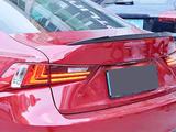 Спойлер на багажник на Lexus IS 2013-18 дизайн TRD (Черный цвет) за 16 000 тг. в Астана – фото 4