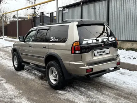 Mitsubishi Montero Sport 2000 года за 5 200 000 тг. в Алматы – фото 7