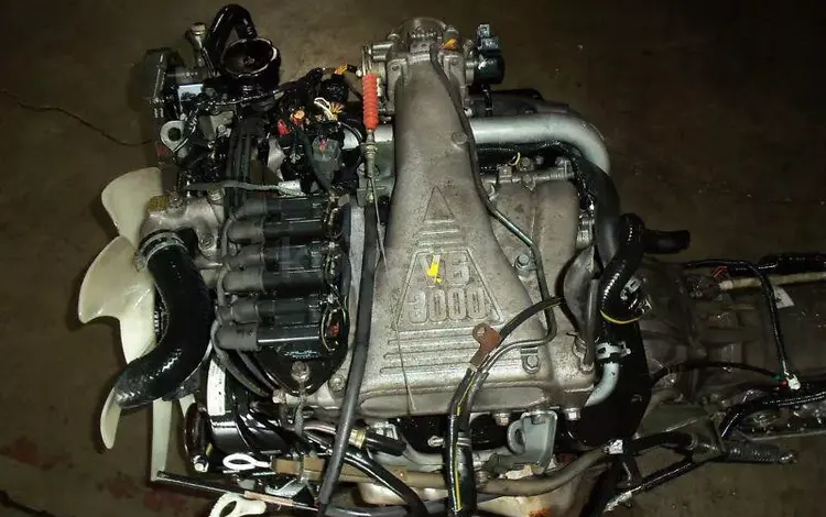 Двигатель Mitsubishi montero 6g72 3.0 литра на три ремня с навесным за 500 000 тг. в Алматы