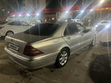 Mercedes-Benz S 320 2002 года за 3 700 000 тг. в Тараз – фото 5