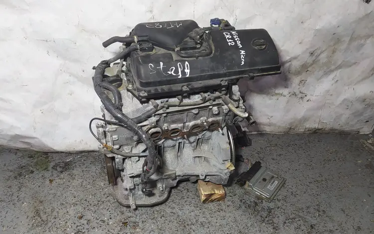 Двигатель CR12 1.2 Nissan Micra March K12for250 000 тг. в Караганда