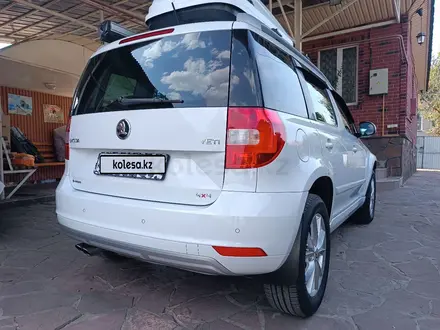 Skoda Yeti 2014 года за 7 350 000 тг. в Алматы – фото 4