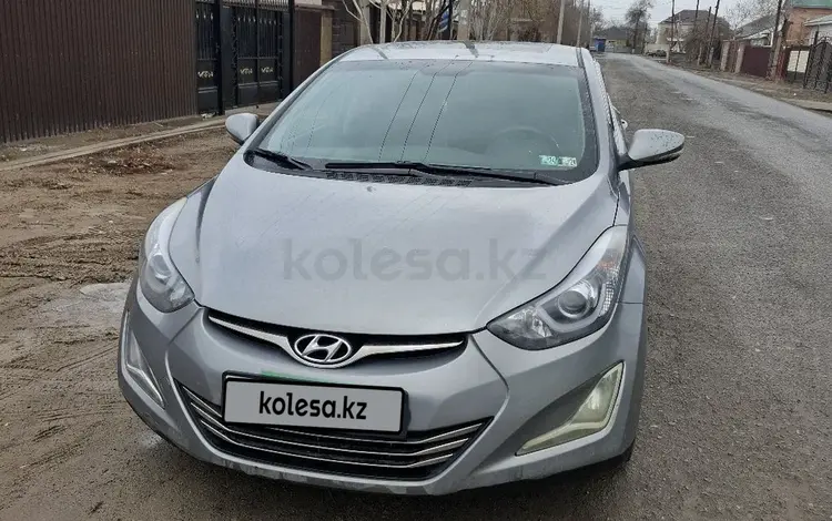 Hyundai Elantra 2014 года за 7 100 000 тг. в Кызылорда