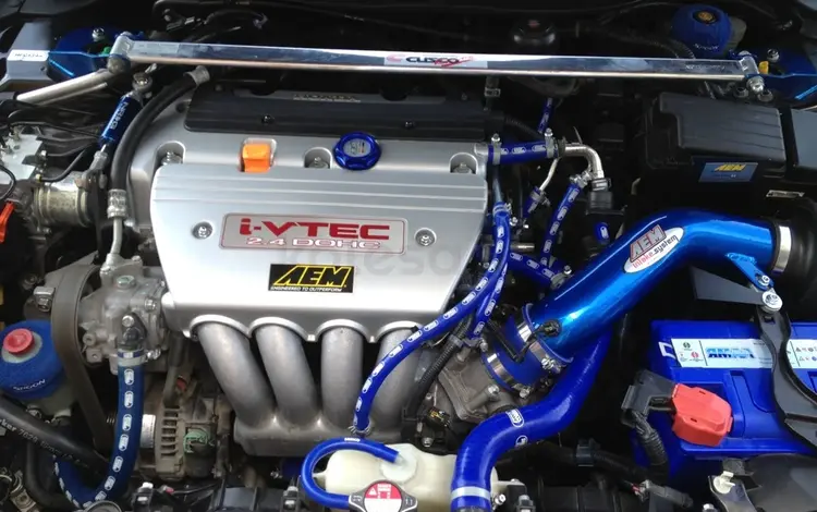 Honda K24 двигигатель 2.4л (Хонда) японский НОВЫЙ ЗАВОЗ УСТАНОВКА за 199 600 тг. в Астана