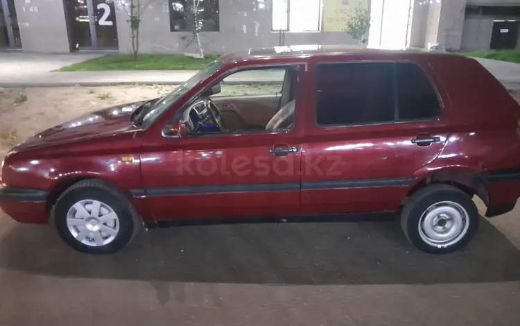 Volkswagen Golf 1993 года за 1 350 000 тг. в Астана