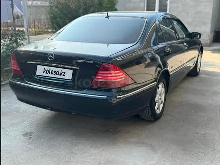 Mercedes-Benz S 320 2000 года за 3 400 000 тг. в Шымкент – фото 5