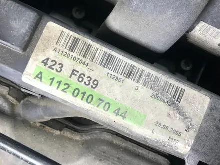 Двигатель Mercedes M112 E32 V6 18V 3.2 л за 650 000 тг. в Астана – фото 5