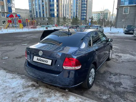 Volkswagen Polo 2015 года за 5 100 000 тг. в Астана – фото 12