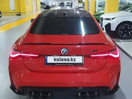 BMW M4 2022 года за 43 000 000 тг. в Алматы – фото 4