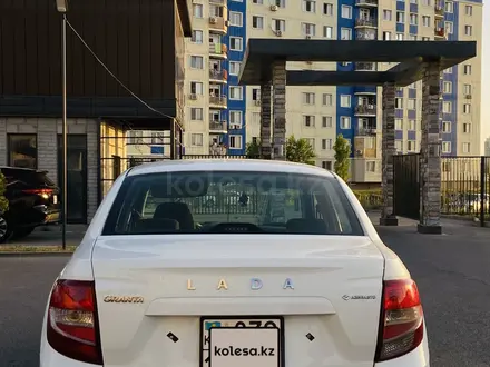 ВАЗ (Lada) Granta 2190 2019 года за 3 000 000 тг. в Шымкент – фото 5