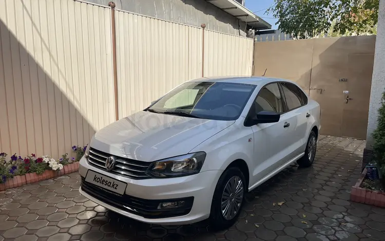 Volkswagen Polo 2018 года за 5 300 000 тг. в Алматы