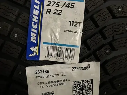 ШИНЫ 275/45 R22 110t XL X-ICE North 4 SUV ШИПОВАНЫЕ за 450 000 тг. в Астана – фото 2