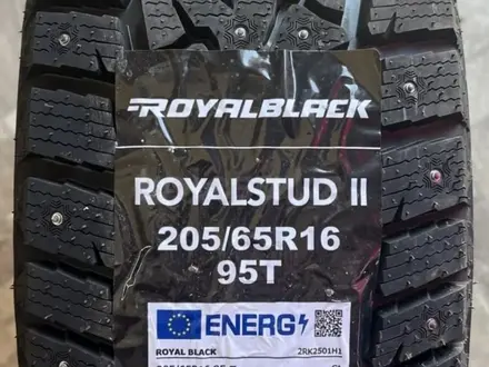 Зимние шипованные шины Royalblack 205 65 16, 95Т XL 2024 г. В. — . за 150 000 тг. в Костанай