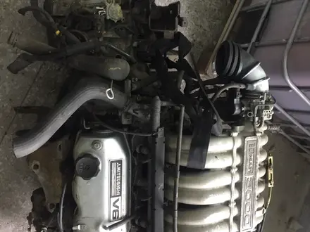 Двигатель, акпп митсубиси сигма (паджеро) 3.0 6G72 12 клапанный за 300 000 тг. в Караганда – фото 2