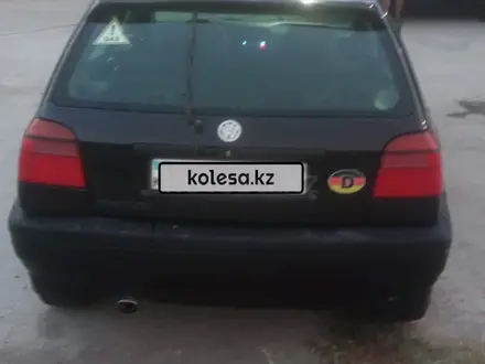 Volkswagen Golf 1993 года за 1 650 000 тг. в Сарыагаш – фото 3