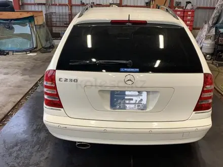 Бампер задний w203 универсал (СЕДАН) за 50 000 тг. в Шымкент – фото 7