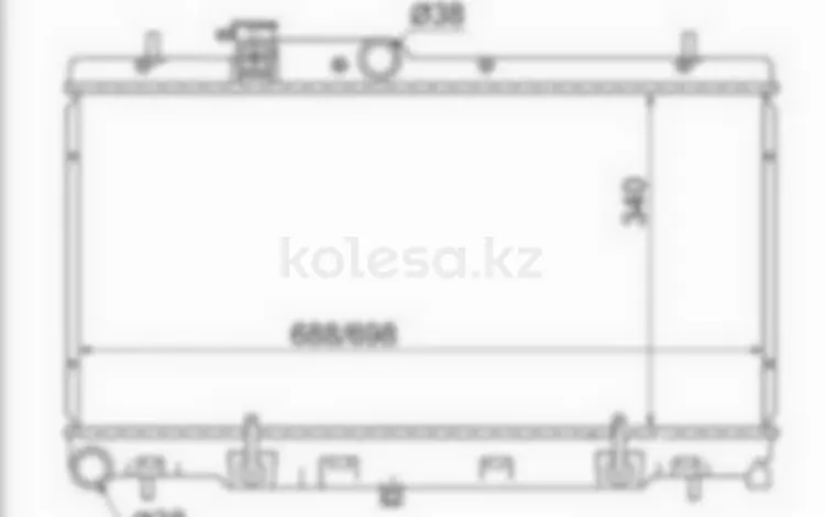 Радиатор двигателяүшін32 050 тг. в Павлодар