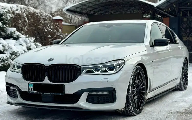 BMW 740 2018 года за 26 000 000 тг. в Алматы