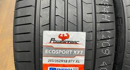 265/35r18 и 245/40r18 Powertrac EcoSport X77for142 000 тг. в Астана – фото 4