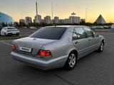 Mercedes-Benz S 320 1997 годаүшін4 500 000 тг. в Астана – фото 4