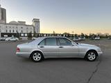 Mercedes-Benz S 320 1997 годаүшін4 500 000 тг. в Астана – фото 5