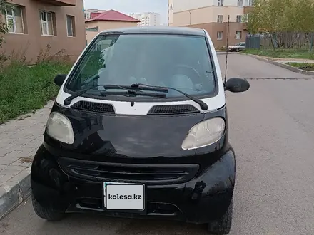 Smart Fortwo 2002 года за 2 500 000 тг. в Астана – фото 2