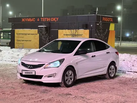 Hyundai Accent 2014 года за 5 600 000 тг. в Астана – фото 2