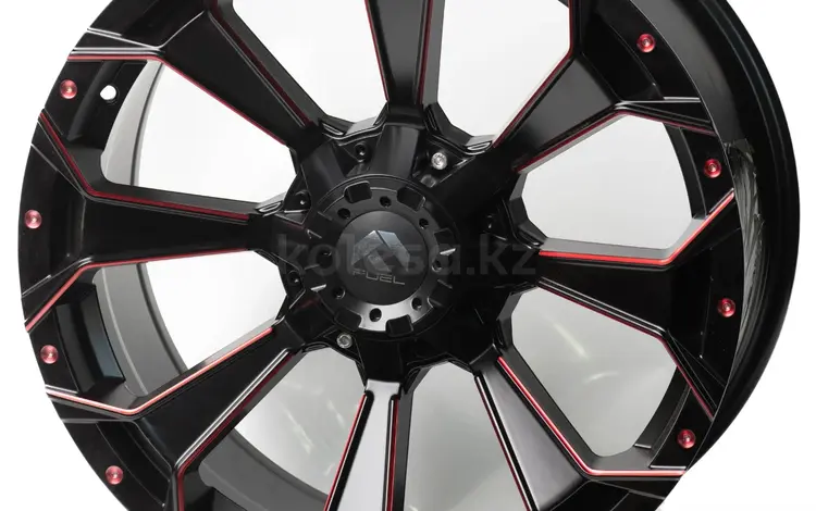 Диски R20 9J 6x139, 7 ET18 ЦО 110, 1 Black + Milling за 450 000 тг. в Алматы